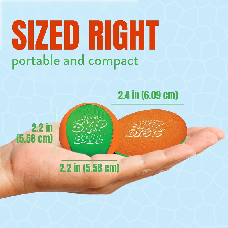 Activ Life The Ultimate Skip Ball – Water Bouncing Ball (2 Pack) Create Lasting Memories with Your Friends & Family at The Beach, Lake or Pool - Great for All Ages - Image 5