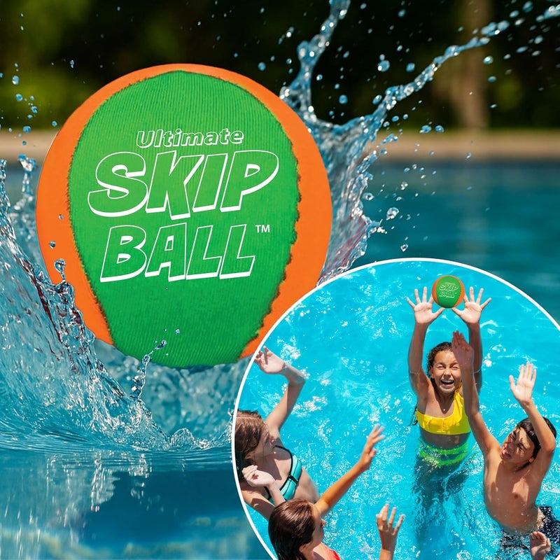 Activ Life The Ultimate Skip Ball – Water Bouncing Ball (2 Pack) Create Lasting Memories with Your Friends & Family at The Beach, Lake or Pool - Great for All Ages - Image 3