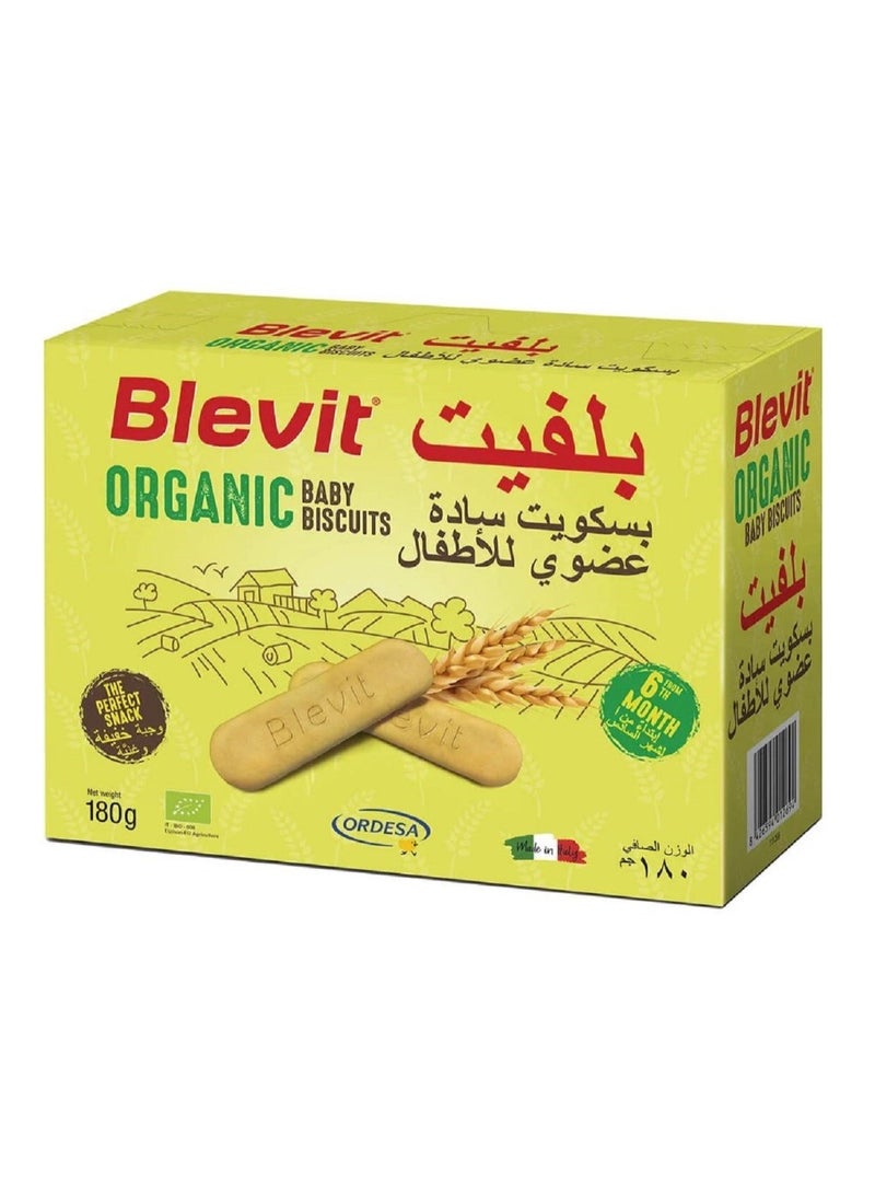 Blevit organic baby biscuits 180gm - Image 2