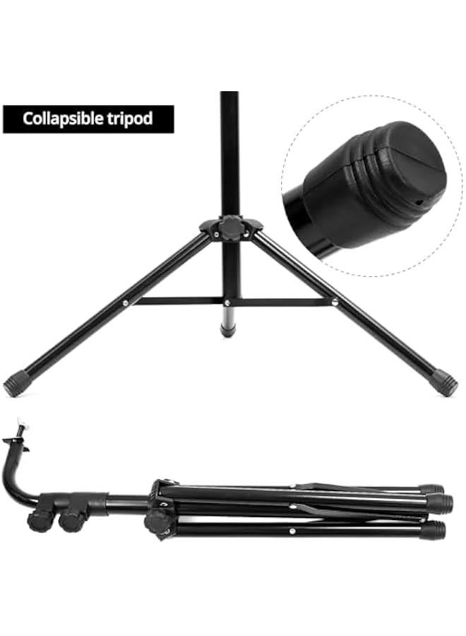 Arabest 36 Tones Musical Chimes Instruments with 2.3-4.2 ft Adjustable Mounting Stand – Crisp Sound Chrome Bells, Collapsible Tripod Base - Image 5