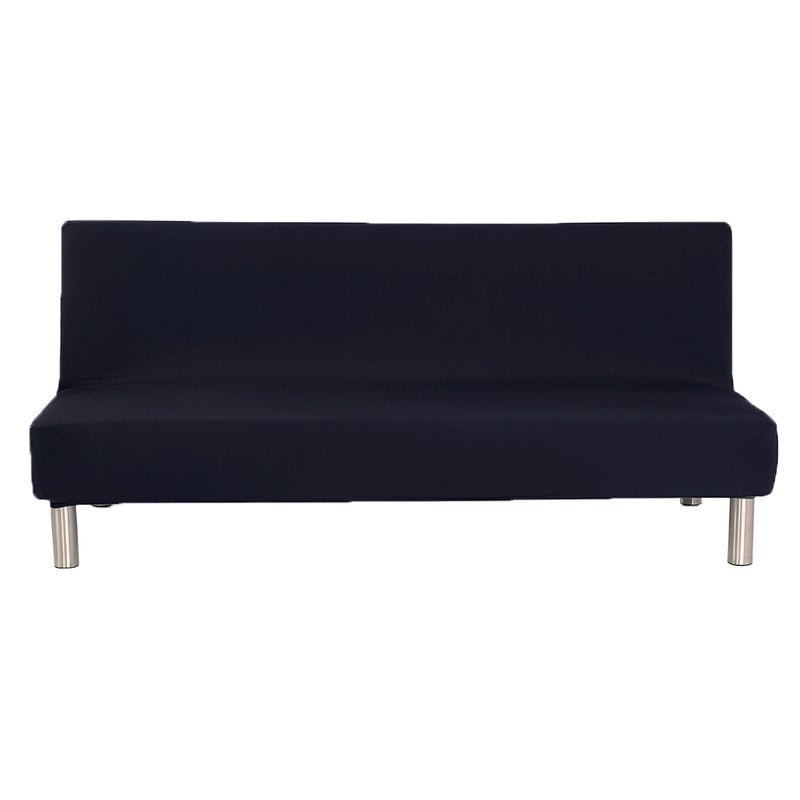 Stretchy Sofa Covers Coverage Couch Cover Anti- Slipcover Furniture Protector Cover Size L(Black) - Image 1