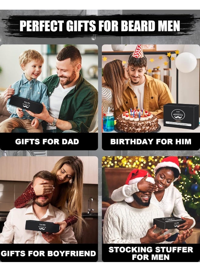 Comfy Mate Men's Beard Shampoo Wash & Conditioner Oil Balm Softener Care Set - Image 3