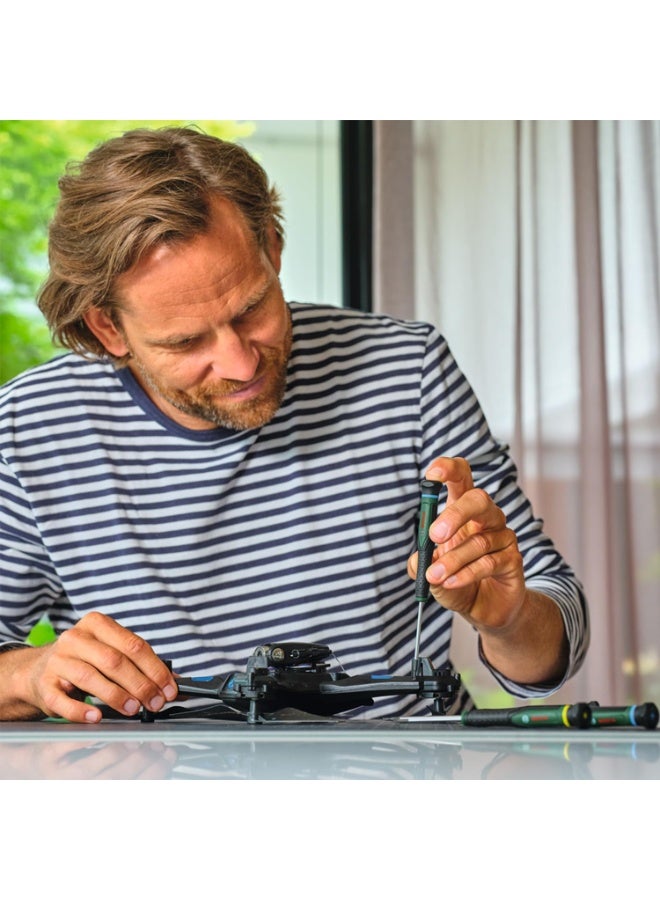 Bosch 8-Piece Precision Electronics Screwdriver Set Model 1600A02Z9M - Image 4