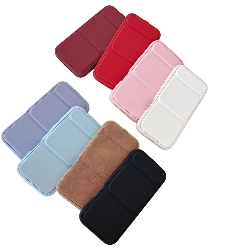 MagSafe Case | Shockproof Cover for iPhone 15 / 15 Plus / 15 Pro / 15 Pro Max | Purple PU | Drop Protection - Image 2