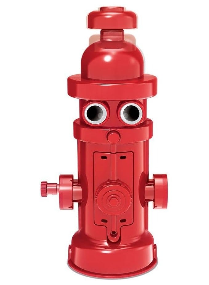 4m روبوت هيدرانت من كيدز روبوتيكس 4M – اصنع روبوتًا غريبًا يمشي بتصميم هيدرانت – مجموعة تعليمية DIY STEM للأطفال من عمر 8 سنوات فما فوق – تعلم الميكانيكا والحركة الممتعة | 00-03451 - Image 2