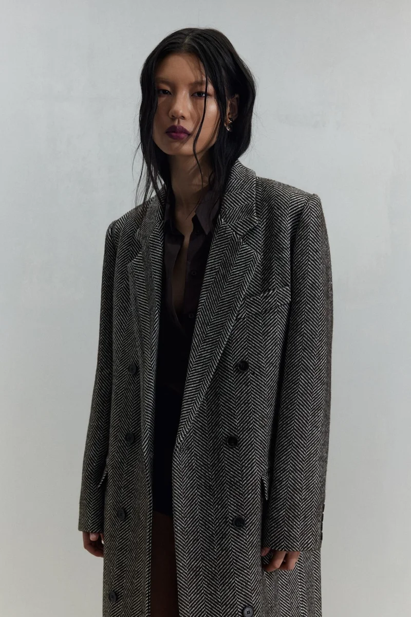 Suud Collection Bitter Brown Adel Maxi Coat