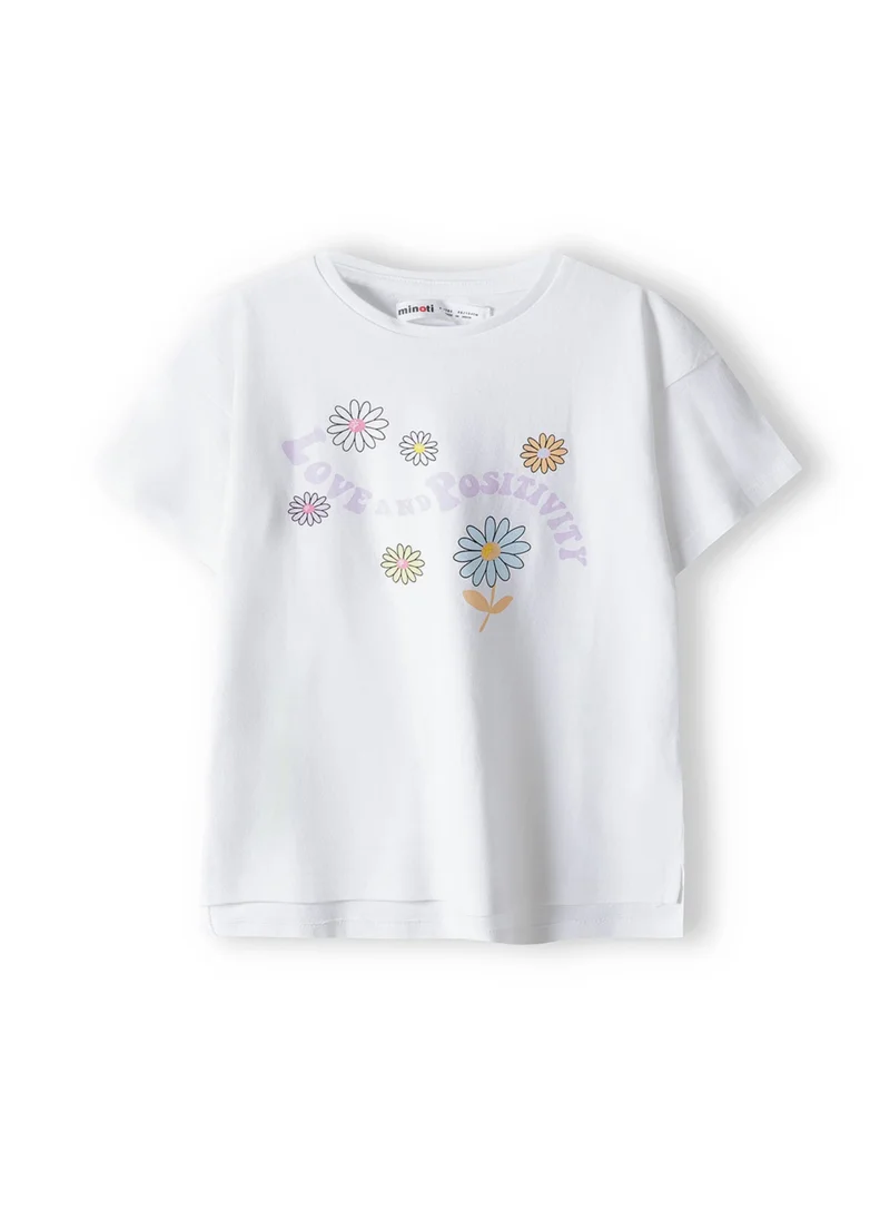 مينوتي Kids Girls T-Shirt And Cycle Short Set