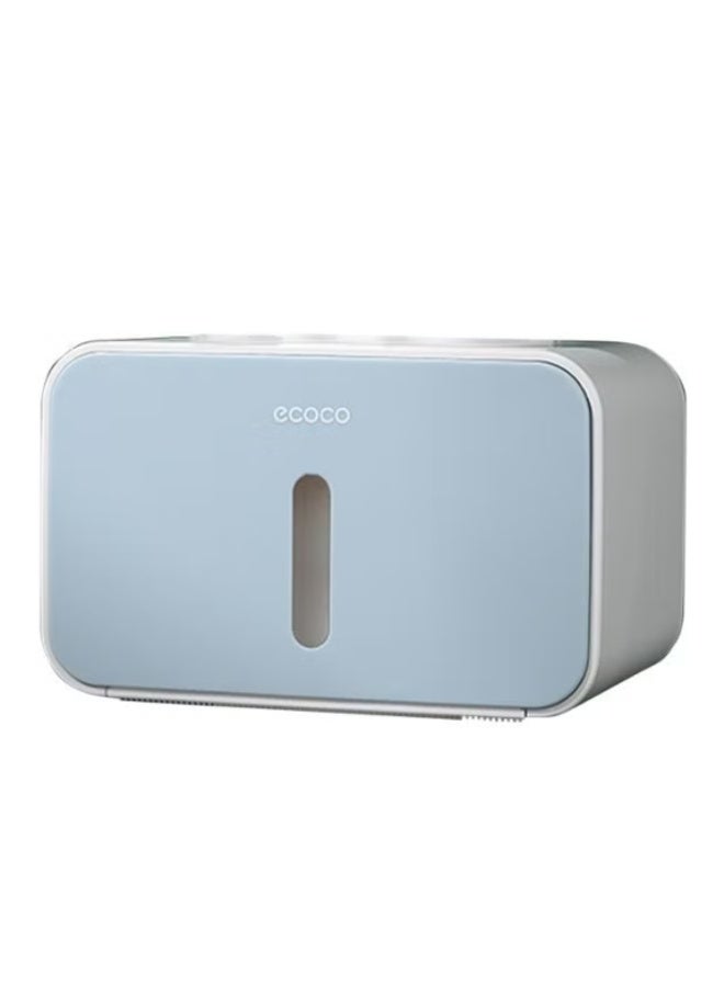 Wall Mounted Tissue Paper Dispensing Box Blue