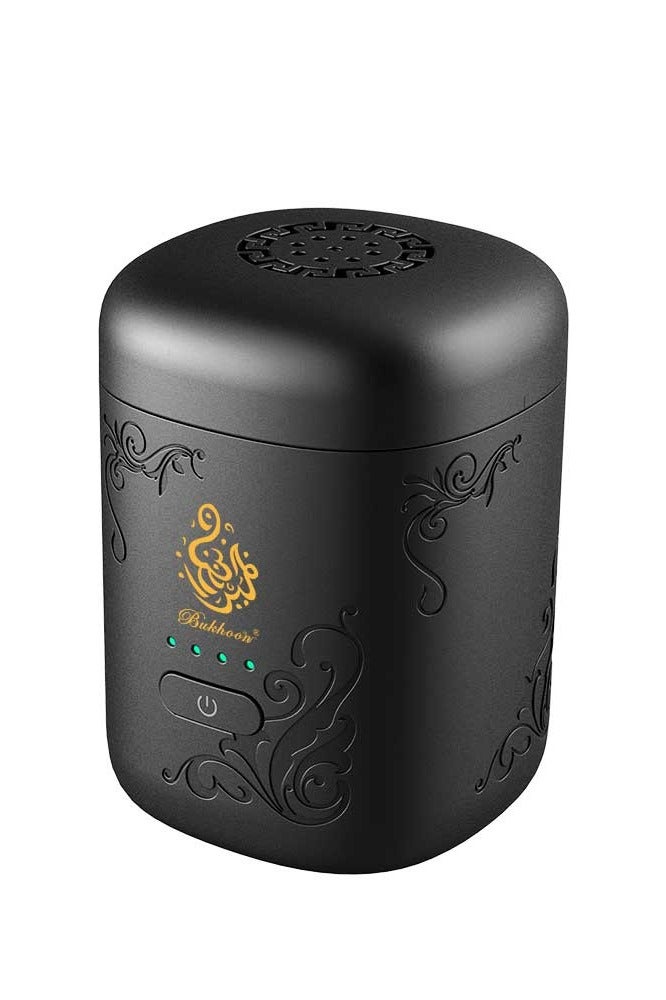 بخون مبخرة عربية إلكترونية صغيرة جديدة - مبخرة عود وبخور مع مؤشر للبطارية - Image 1