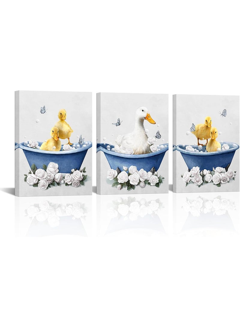 موان تابلوه حائط اطفال 3 قطع 30×40 سم لكل قطعة - سمك 30 مم - طباعة ديجيتال بطبقة UV - لاصق ذاتي سهل التركيب- خامات امنه - Image 1