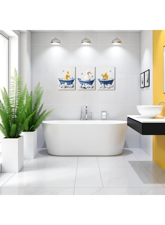 موان تابلوه حائط اطفال 3 قطع 30×40 سم لكل قطعة - سمك 30 مم - طباعة ديجيتال بطبقة UV - لاصق ذاتي سهل التركيب- خامات امنه - Image 3