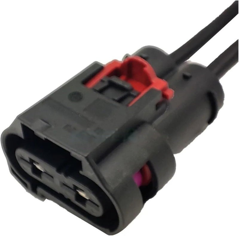 Automotive Electrical connectors 1/10 For2 Pin/Way Auto Water Proof Connector Steering Gear Plug Connector 4G0906234A for 4G0906234A with termi(10PCS) - Image 2