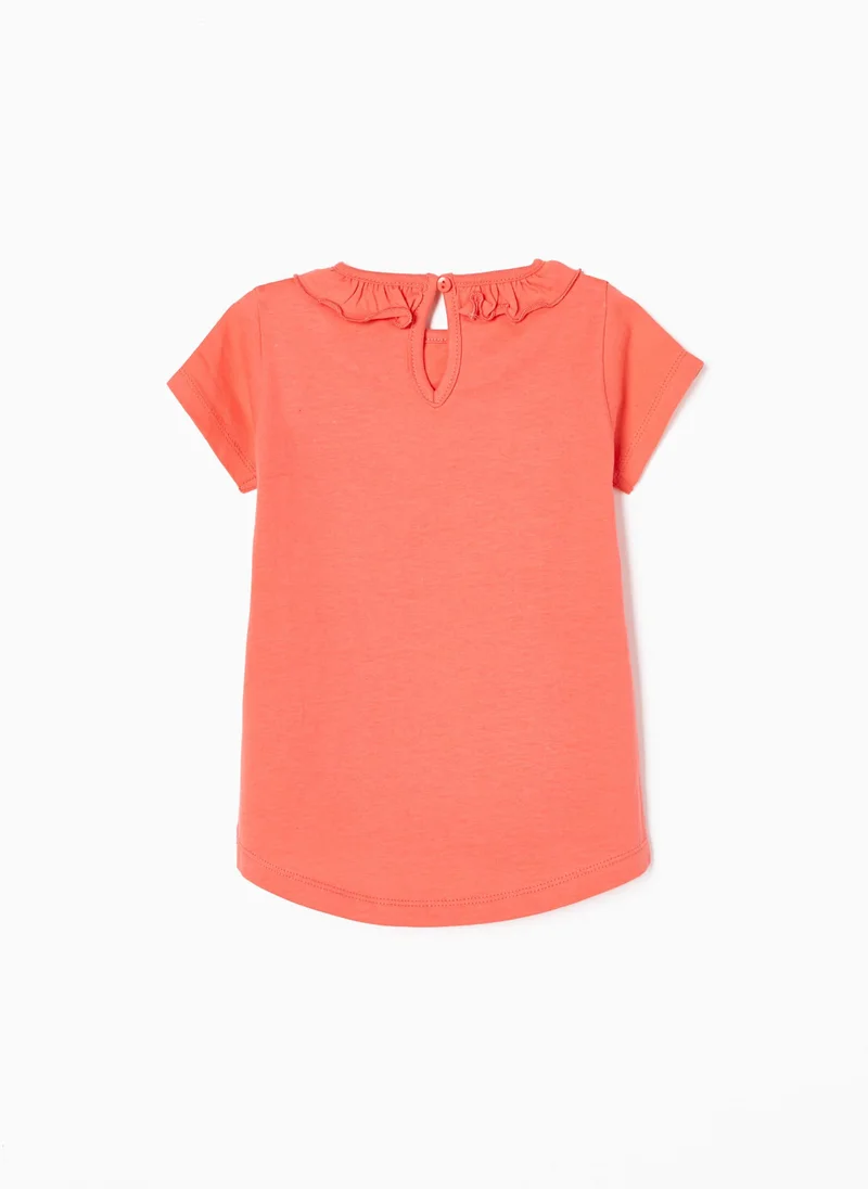 Zippy Cotton T-shirt for Baby Girls 'Samara', Gris