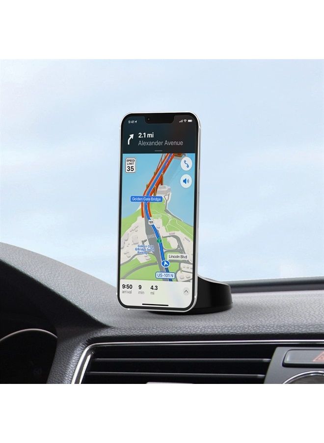 KENU Airbase Magnetic Dashboard and Windshield Car Phone Holder Mount, Magnetic Cell Phone Holder with 360-Degree Pivot and Strong Suction Cup, Compatible with Latest iPhones, Samsungs, and Androids - Image 2