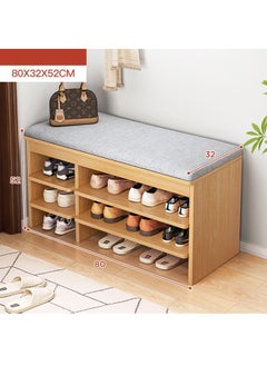 NKX 3 Tier Multifunctional Shoe Storage Rack With Seat  - Image 1