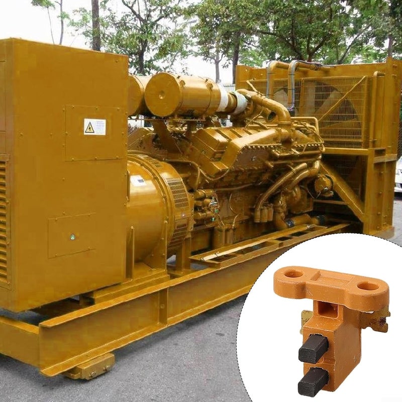 Copper Carbon Brush Holder for 2KW-3KW 5KW-8KW Generator, for 168F 188F Models, Motor Replacement Part for Home Backup Power and Construction Site Repair(2-3kw) - Image 4