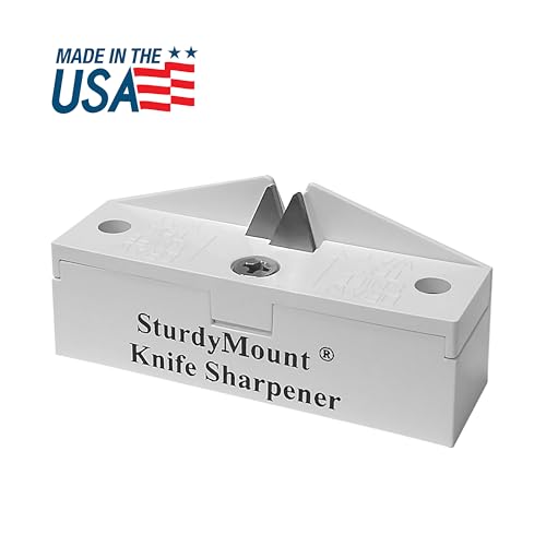 AccuSharp Knife Sharpening Tool for Restoration, Diamond-Honed Tungsten Carbide Blade Sharpener with Sturdy Mount, Helps Revive, Hone, & Restore Kitchen Knives & All Blades - Image 3