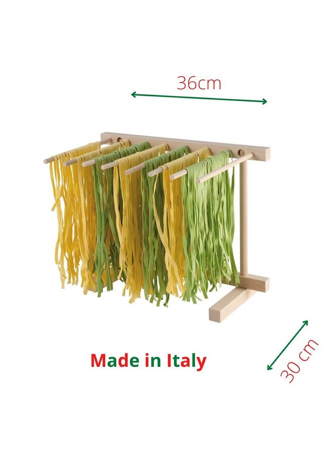 Eppicotispai EP 102 Natural Beechwood Collapsable Pasta Drying Rack - Image 5