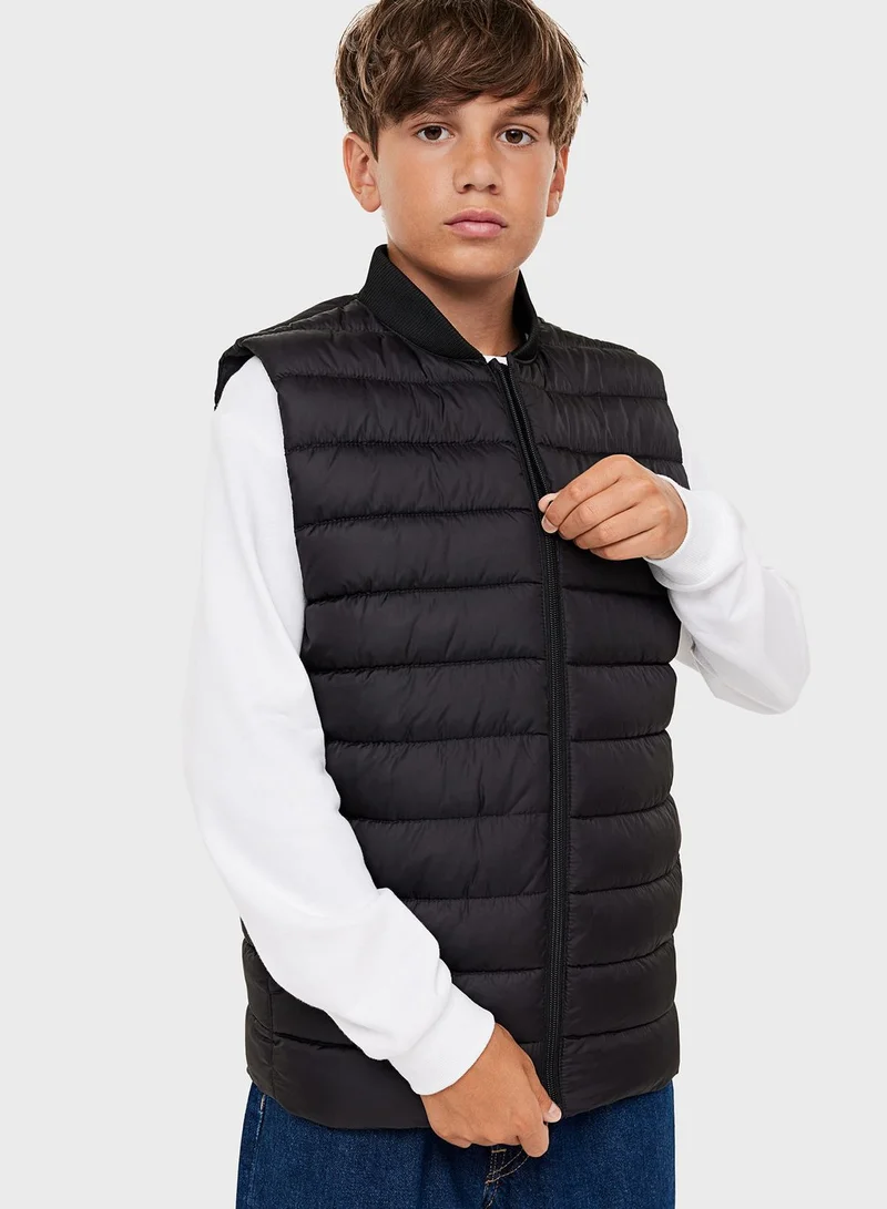 اتش اند ام Youth Essential Puffer Vest