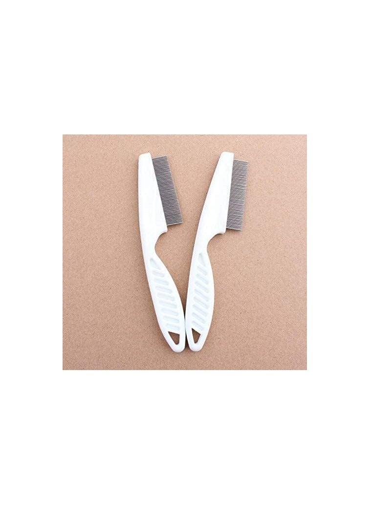 Generic Pet Hair & Flea Comb – Stainless Steel Pins for Effective Grooming – Removes Fleas, Tangles & Loose Fur – Ideal for Dogs & Cats - Image 2