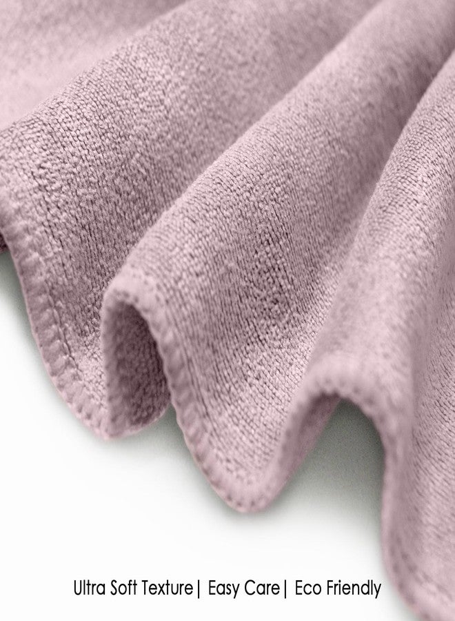 HOUSSE Microfiber Face Towels | Ultra Absorbent, Odour-Free, Quick Dry 450 GSM Face Towel for Home, Gym, Travel, Running & Personal Use | 30x30 cm | Set of 4 in One Colour (Nirvana Purple, Pack of 4) - Image 3