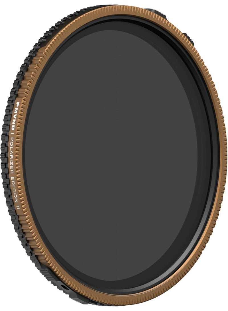 PolarPro Chroma VND/PL 2-5 Stop 82mm – McKinnon Series, Variable ND & Polarizer 2-in-1 Filter, Chroma Glass 16-Layer Multicoating, Ball-Bearing Click Stops, For Cinematic Video & Photography - Image 2