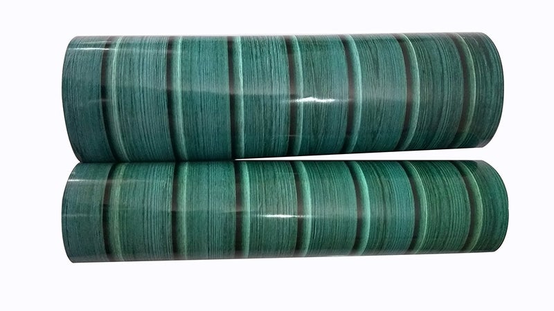Elton Turquoise Wood Pallet MattFinish Adhesive Decorative 3M Vinyl Shelf Liner 24 X 48 Inches - Image 1