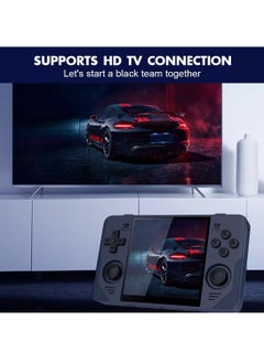 Powkiddy RGB30 Handheld Game Console 4.0 inch Pro Retro Games Consoles Classic Video Games System Built-in Rechargeable Battery Gaming Consoles (Black, 256G)  - Image 3