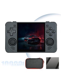 Powkiddy RGB30 Handheld Game Console 4.0 inch Pro Retro Games Consoles Classic Video Games System Built-in Rechargeable Battery Gaming Consoles (Black, 256G)  - Image 1