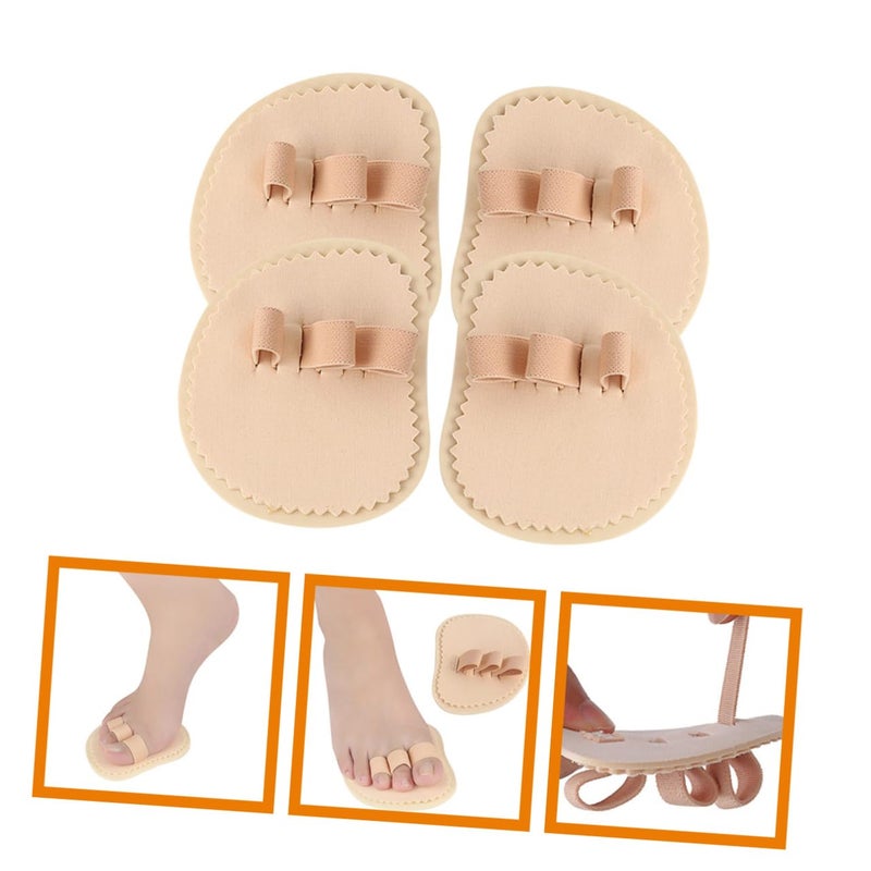 4pcs Toe Separators for Women Bunion Correctors Toe Pads Lightweight Breathable Design Reduce Friction Comfortable for -term Use - Image 5