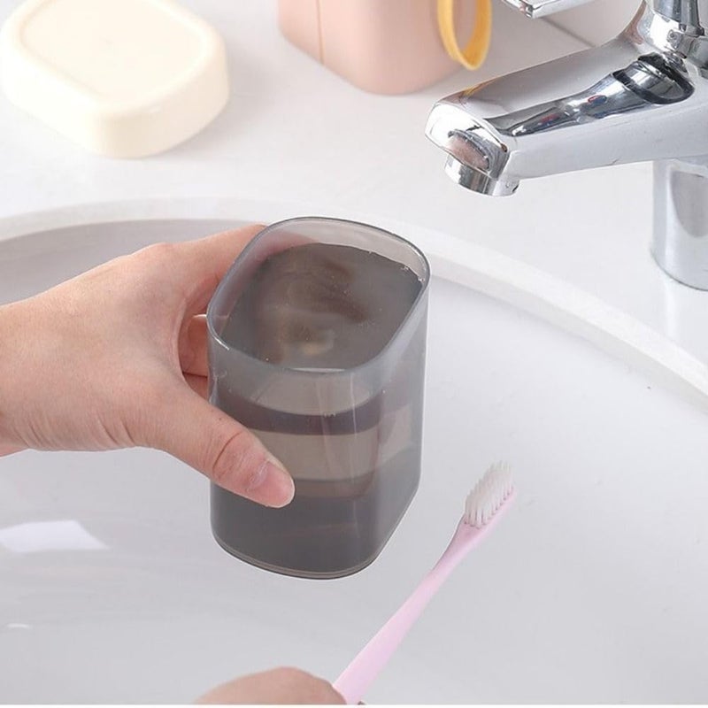 Woleebee Travel Toothbrush Holder and Soap Case Portable Soap Container Dish Tray Toothpaste Holder with Cover for Trip Bathroom Camping Travelling (Style 1) - Image 4