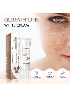 Lanthome Glutathione Facial Set, Glutathione Face Serum 30ml+Glutathione Whitening Cream 20g,Dark Spots Remover for Face, Facial Moisturizer, Moisturizing and Skin Lightening Serum, Skin Lightening Cream with Kojic Acid and Vitamin C  - Image 4