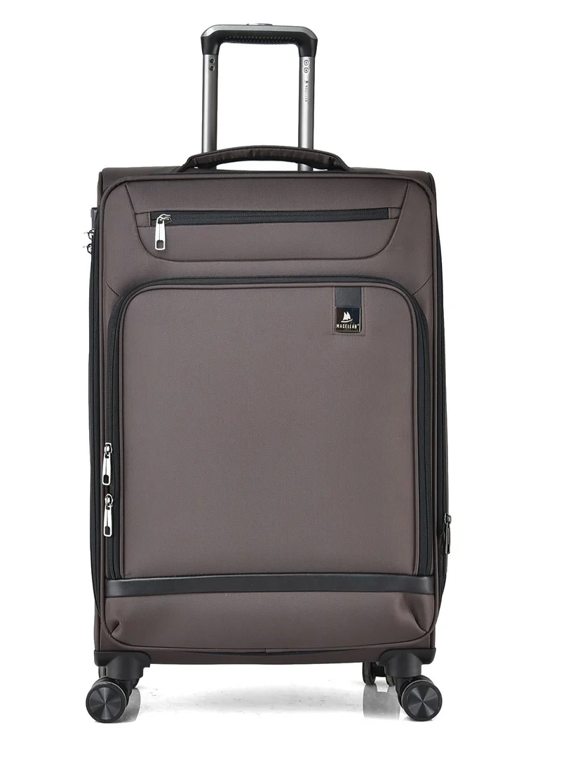 MAGELLAN Magellan Unisex Luggage Soft Fabric Material Travel Trolley Bag 3Piece Sets 9257PVC