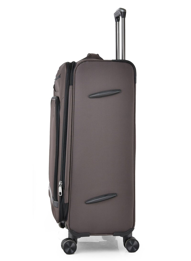 MAGELLAN - Magellan Unisex Luggage Soft Fabric Material Travel Trolley Bag 3Piece Sets 9257PVC - Image 1