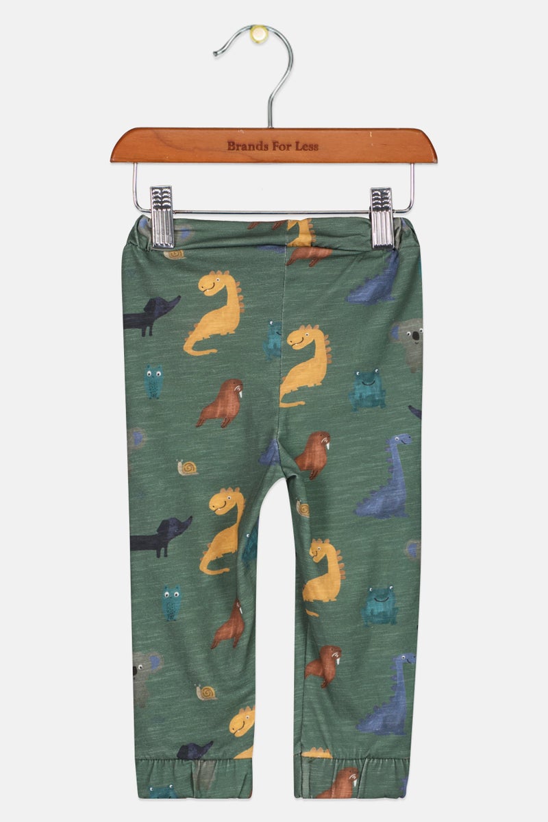 NAME IT Toddlers Boy Graphic Print Jogger Pants, Multicolor - Image 2