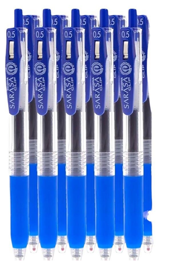ZEBRA 10-Piece Sarasa Clip Gel-Ink Pen Set  - Image 1