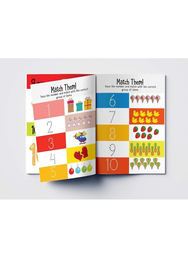 null - Reusable Wipe And Clean Book 1-10 Numbers : Write And Practice Numbers (1-10) - Image 1