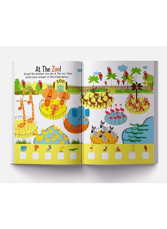 null - Reusable Wipe And Clean Book 1-10 Numbers : Write And Practice Numbers (1-10) - Image 1