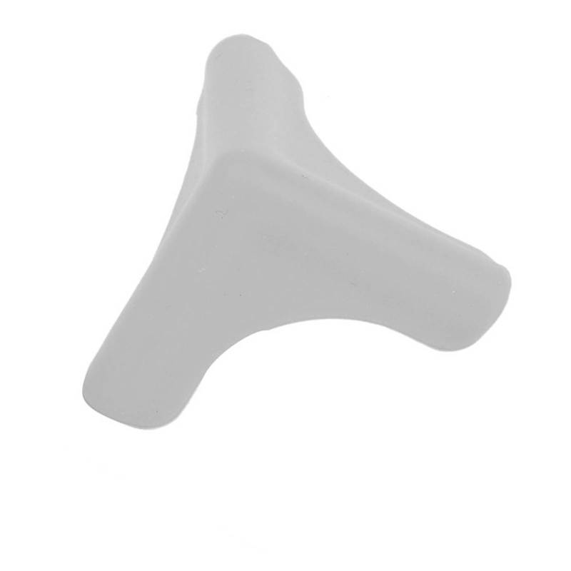 Furniture Corner Guards: 4pcs Grey Food Grade Silicone - Easy To Install 3D Anti-Collision Edge Protectors For Home Child Safety, Table And Counter Edges - Image 3