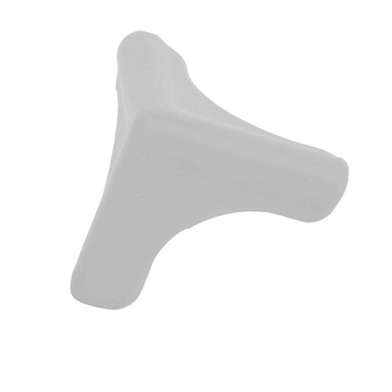 Furniture Corner Guards: 4pcs Grey Food Grade Silicone - Easy To Install 3D Anti-Collision Edge Protectors For Home Child Safety, Table And Counter Edges - Image 4