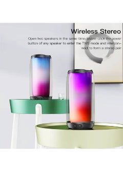GENNEXT RGB Bluetooth Speaker Portable Bass Hi-Fi Stereo USB Rechargeable Computer Speaker Mini Sound Subwoofer.  - Image 2