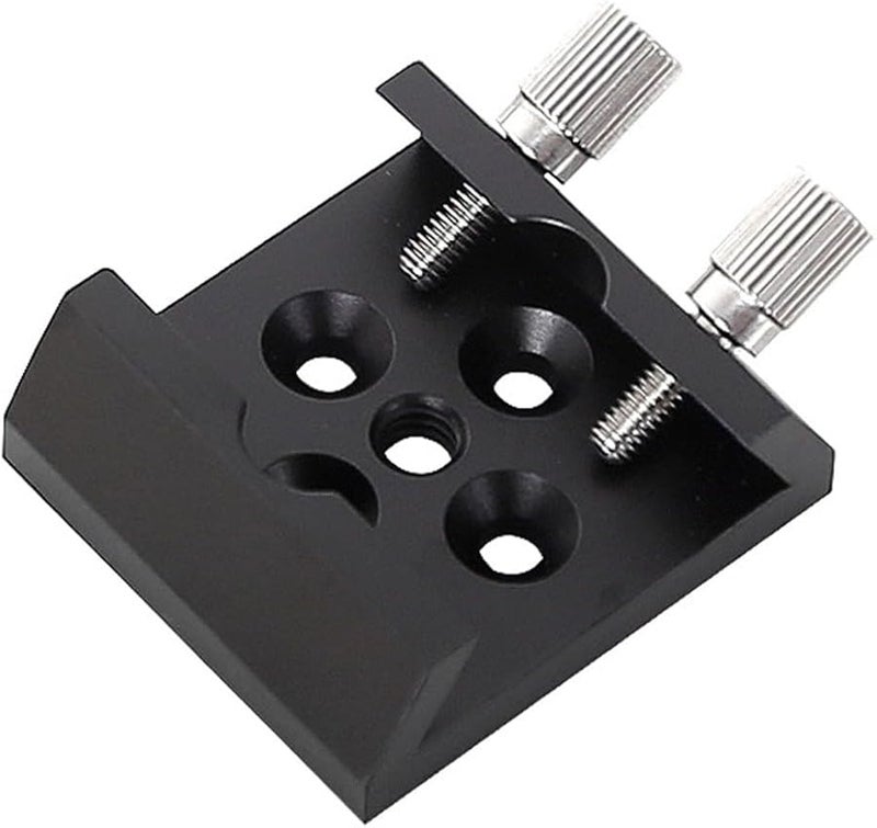 Black Dovetail Finder Scope Mount Base With 1 4 Thread Lock Screws For Telescope - Image 1