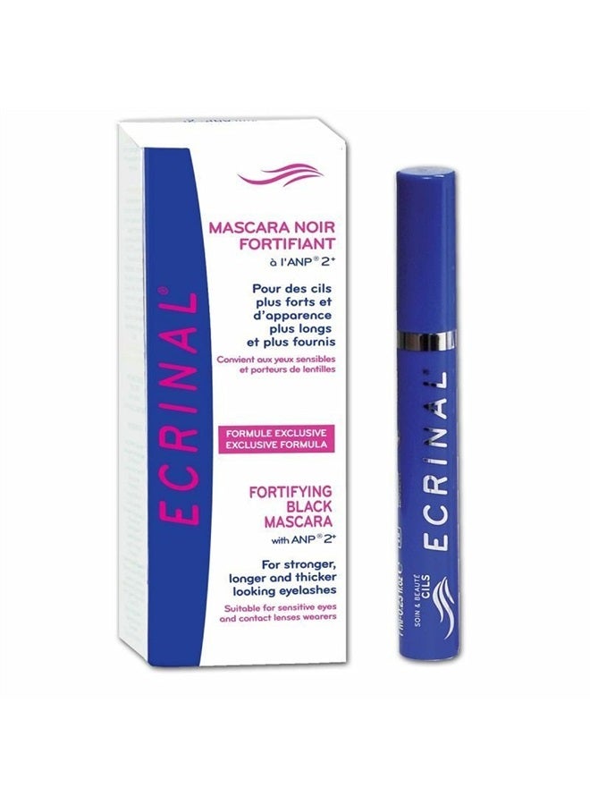 Ecrinal Fortifying Black Mascara with ANP 2+ .23 fl oz (New Formula) - Image 1