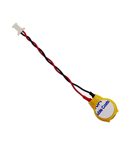 LeFix Replacement Compatible with CMOS RTC BIOS Battery CR1220 Dell XPS15 XPS 15 9550 9560 Precision 5510 7350|Latitude 12 7275 Yellow Color - Image 1