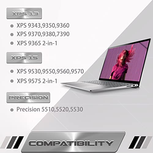 LeFix Replacement Compatible with CMOS RTC BIOS Battery CR1220 Dell XPS15 XPS 15 9550 9560 Precision 5510 7350|Latitude 12 7275 Yellow Color - Image 4
