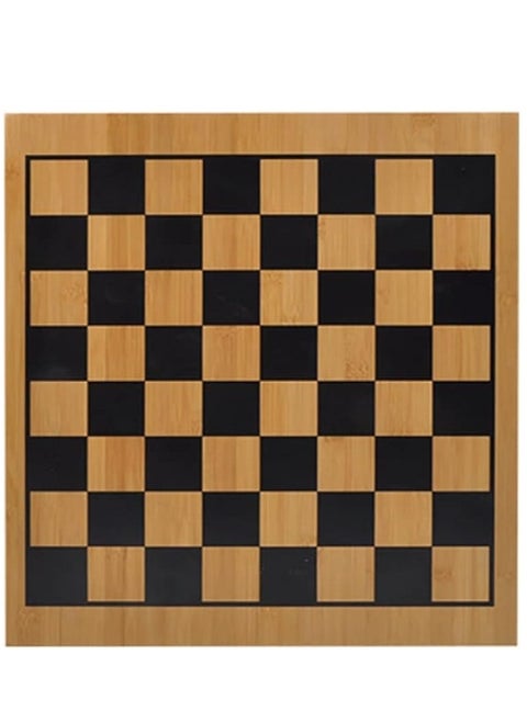 MDRP Portable Chess Set Double Sided Bamboo Board Chinese Only 18.5" x 17.3" Color: