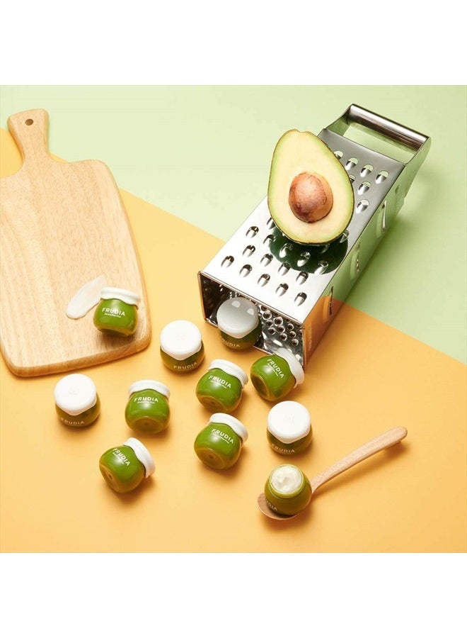 frudia كريم WELCOS Avocado Relief Mini | كريم مهدئ بخلاصة الأفوكادو، وخلاصة سنتيلا آسياتيكا، وMadecassosideX4 | كريم مرطب للوجه للعناية بالبشرة على الطريقة الكورية (0.33 أونصة سائلة) - Image 5