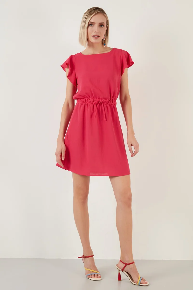 Lela Ruffled Sleeve Mini Dress