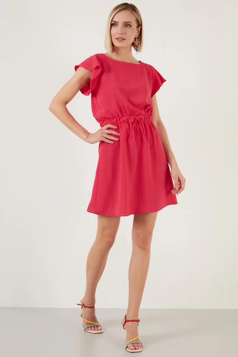 Lela Ruffled Sleeve Mini Dress
