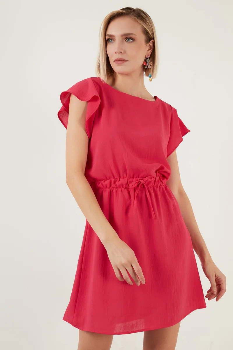 Lela Ruffled Sleeve Mini Dress